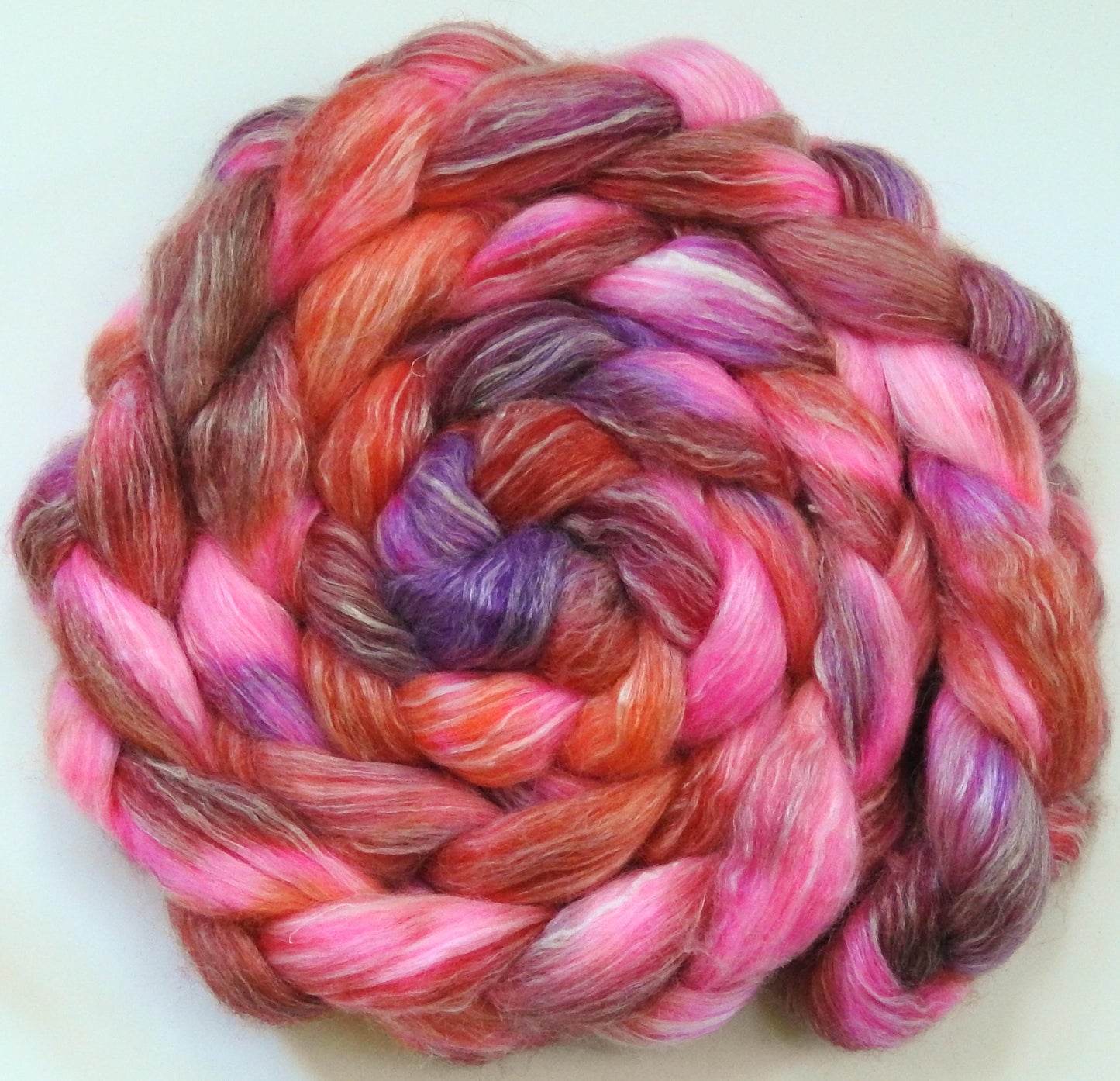 Heatwave - Glazed Solid - White-faced Woodland/ Ramie/ Llama/ Bamboo (35/35/15/15)