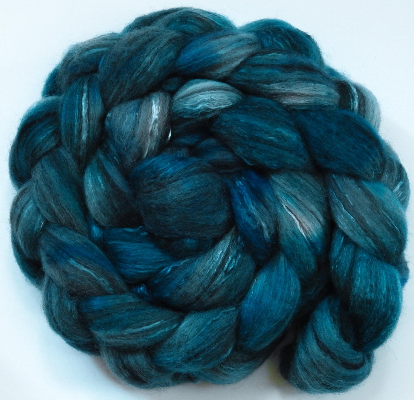 Stellar (5.8 oz) -Glazed Solid - Humbug Shetland/ Mulberry Silk (75/25)