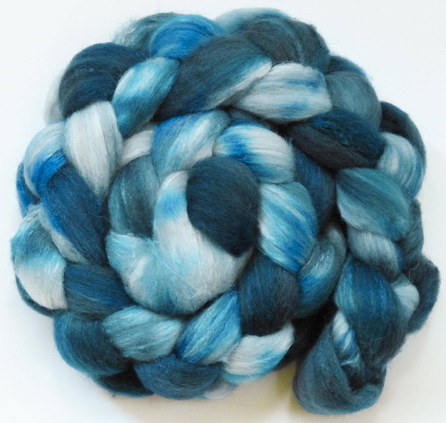 Stellar - (5.8 oz.) -Glazed Solid- British Southdown/ tussah silk top (65/ 35)