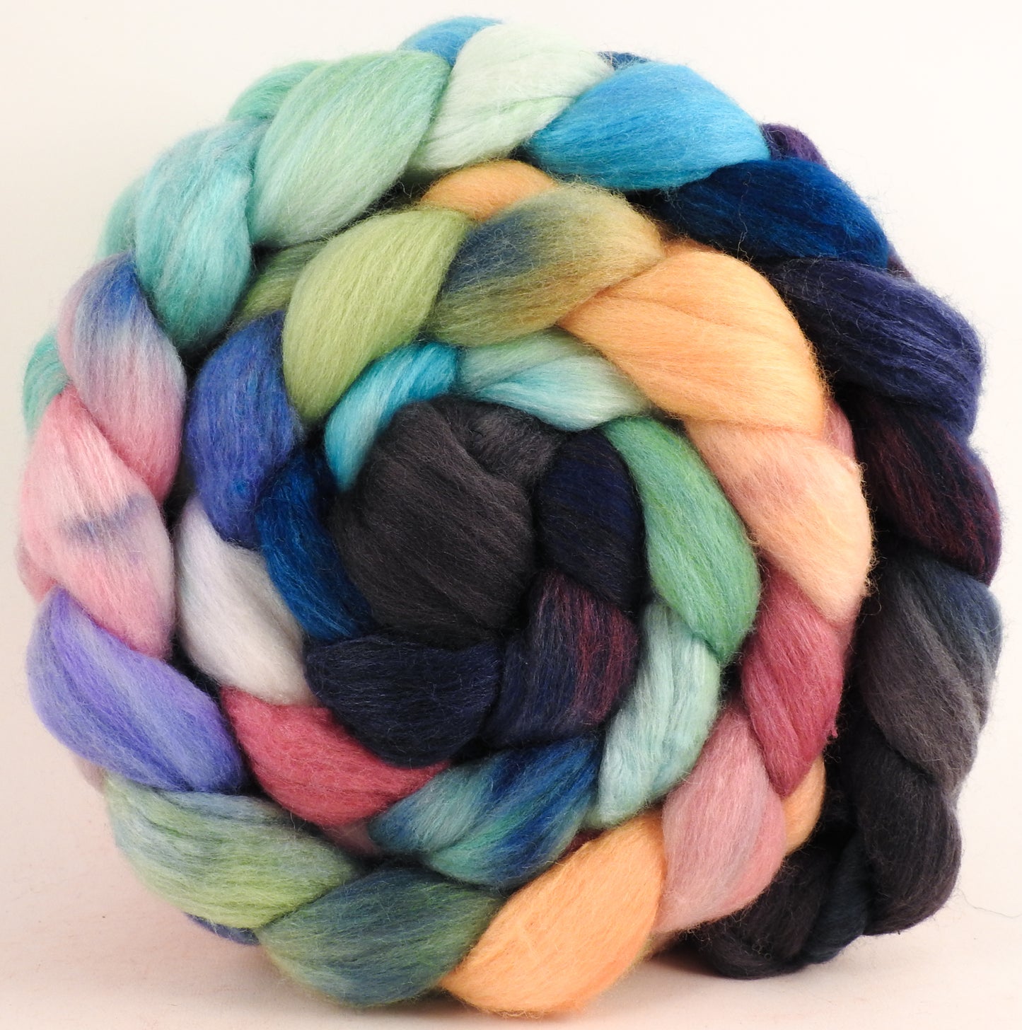 Polwarth /Tussah silk Top (60/40)-Sea Chariot -5.4 oz