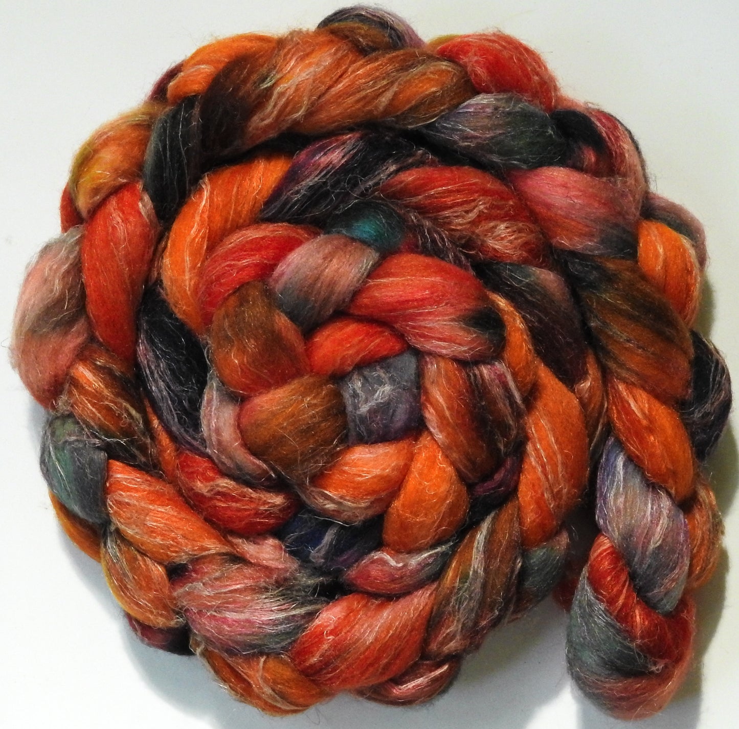 Marmalade (6.1 oz) - Merino/ Tussah Silk/ Natural Flax (50/25/25)