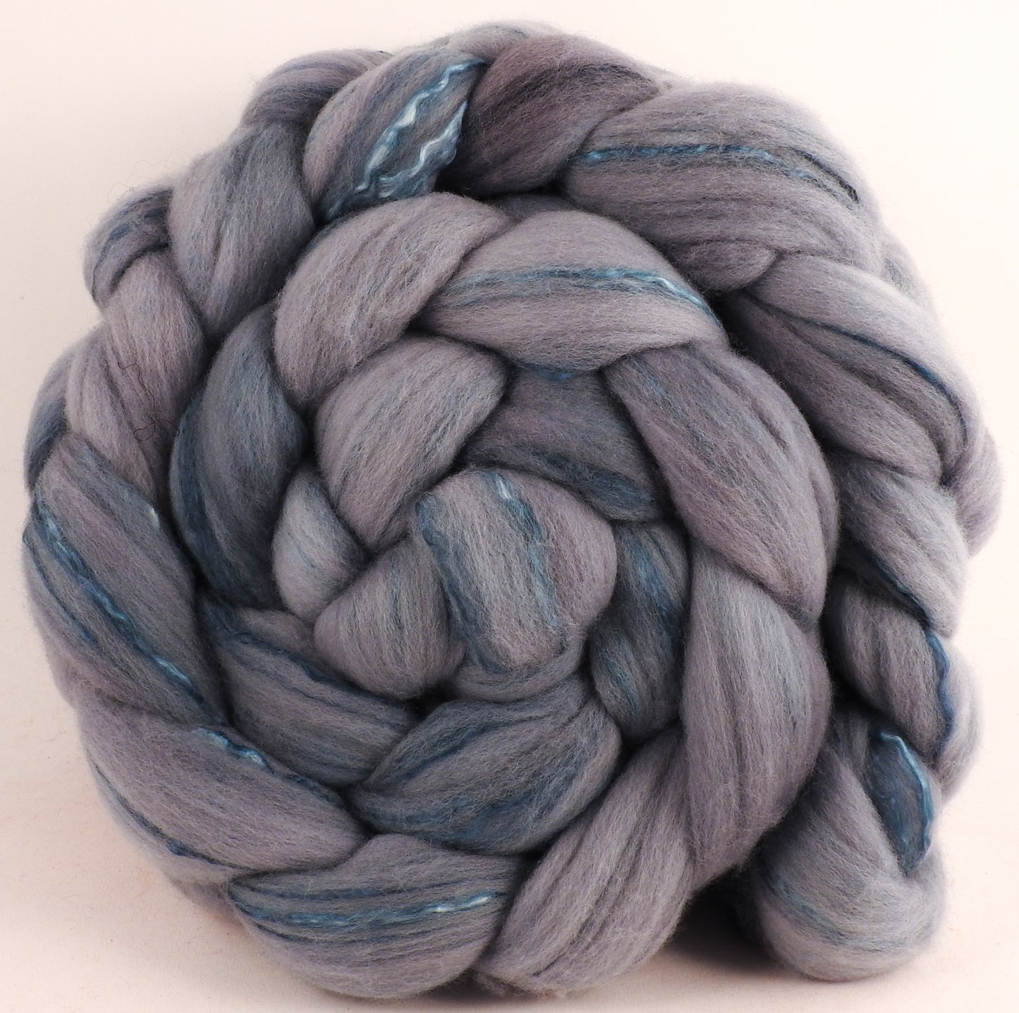 18.5 Micron Merino/ Mulberry Silk (70/30) - Raincloud- (6 oz)
