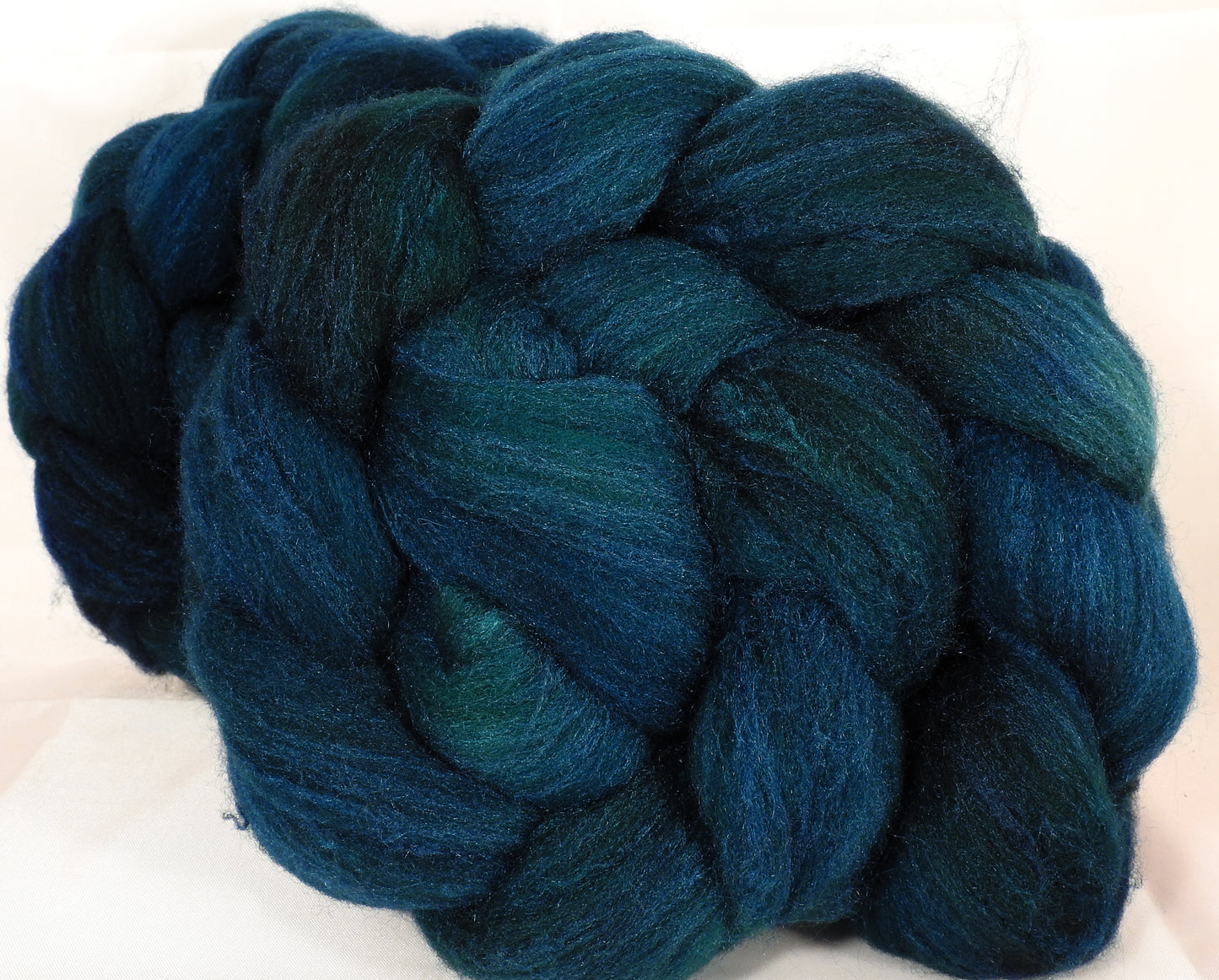 British Southdown/ tussah top (65/ 35) - Maelstrom - 4.9 oz. - Inglenook Fibers