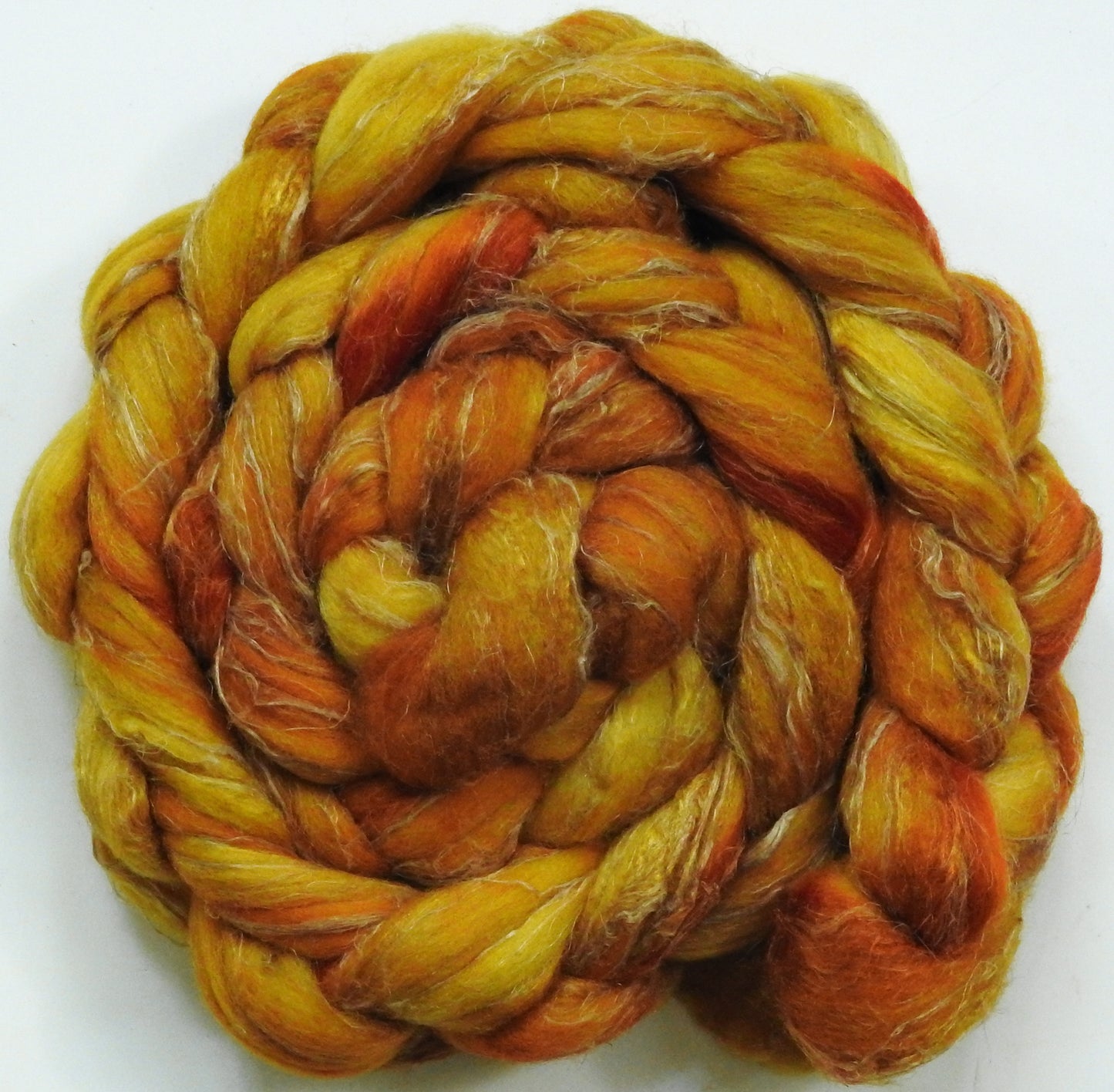 Golden Hour (5.9 oz) - Merino/ Tussah Silk/ Natural Flax (50/25/25)