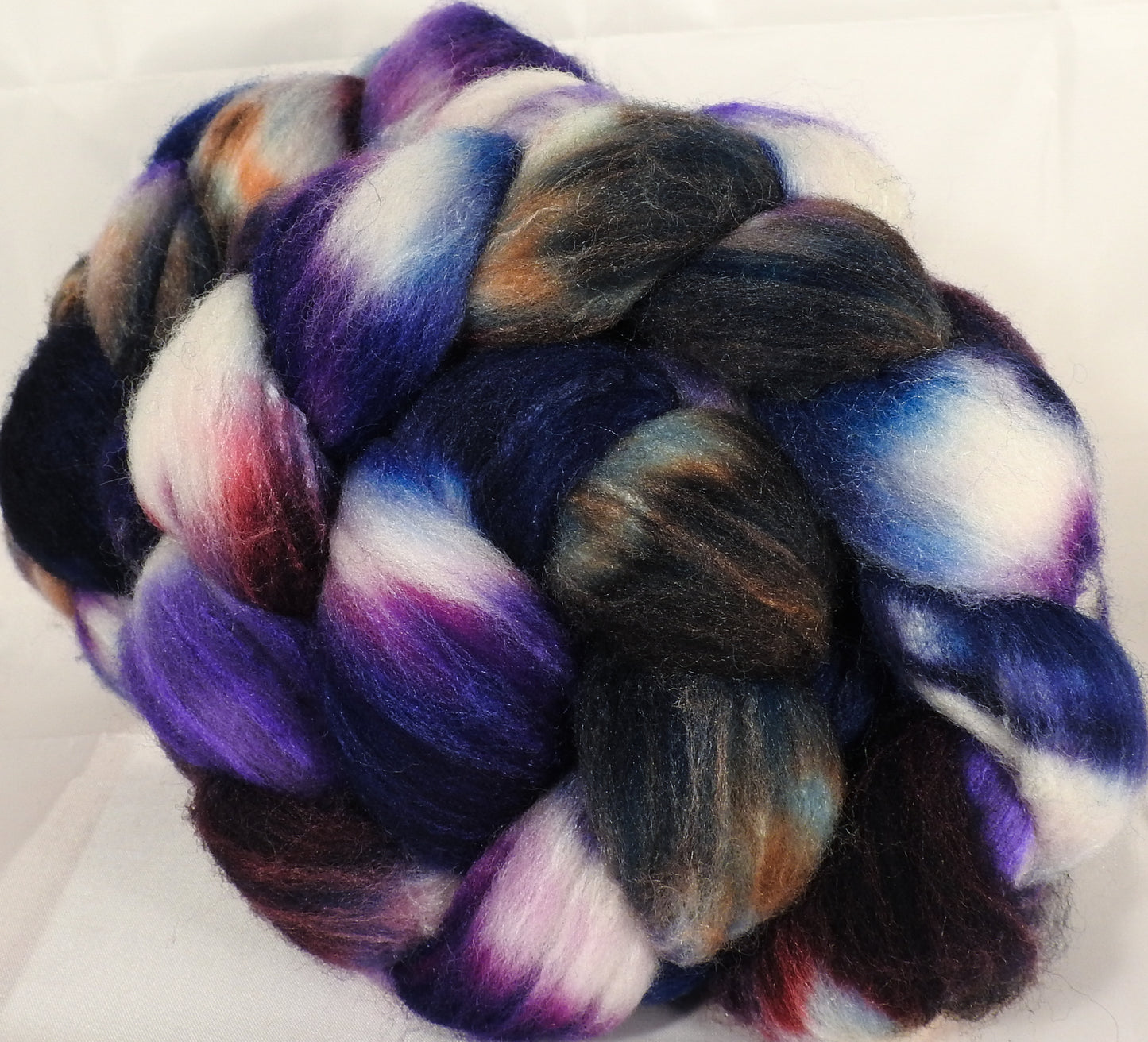 British Southdown/ tussah top (65/ 35) -New Moon - 4.9 oz. - Inglenook Fibers