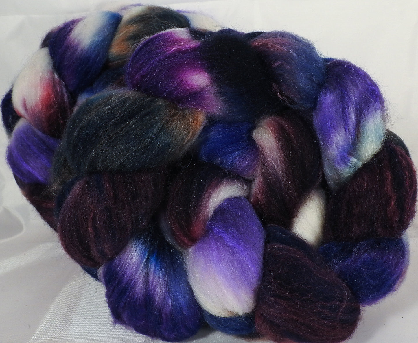 British Southdown/ tussah top (65/ 35) -New Moon - 4.9 oz. - Inglenook Fibers
