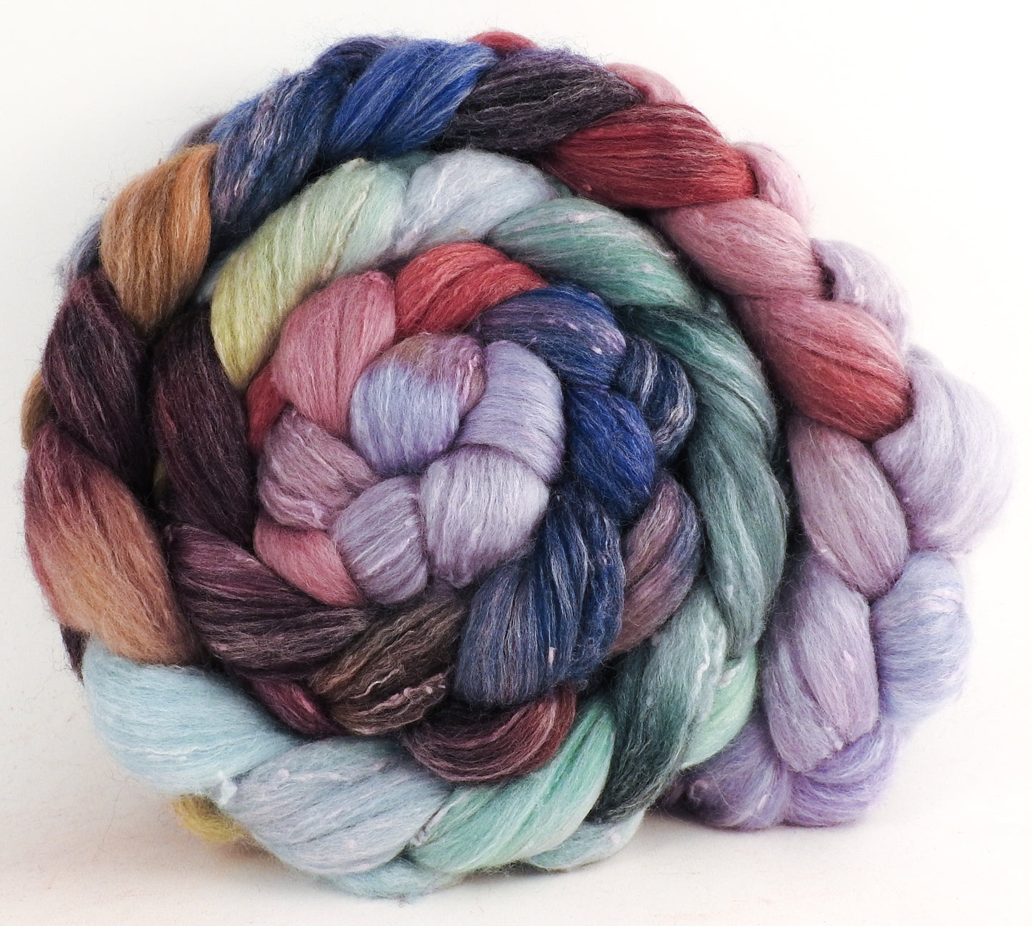 Merino/ Bamboo/ Tweed Blend (⅓ each) - Verbena- (6.1 oz.)