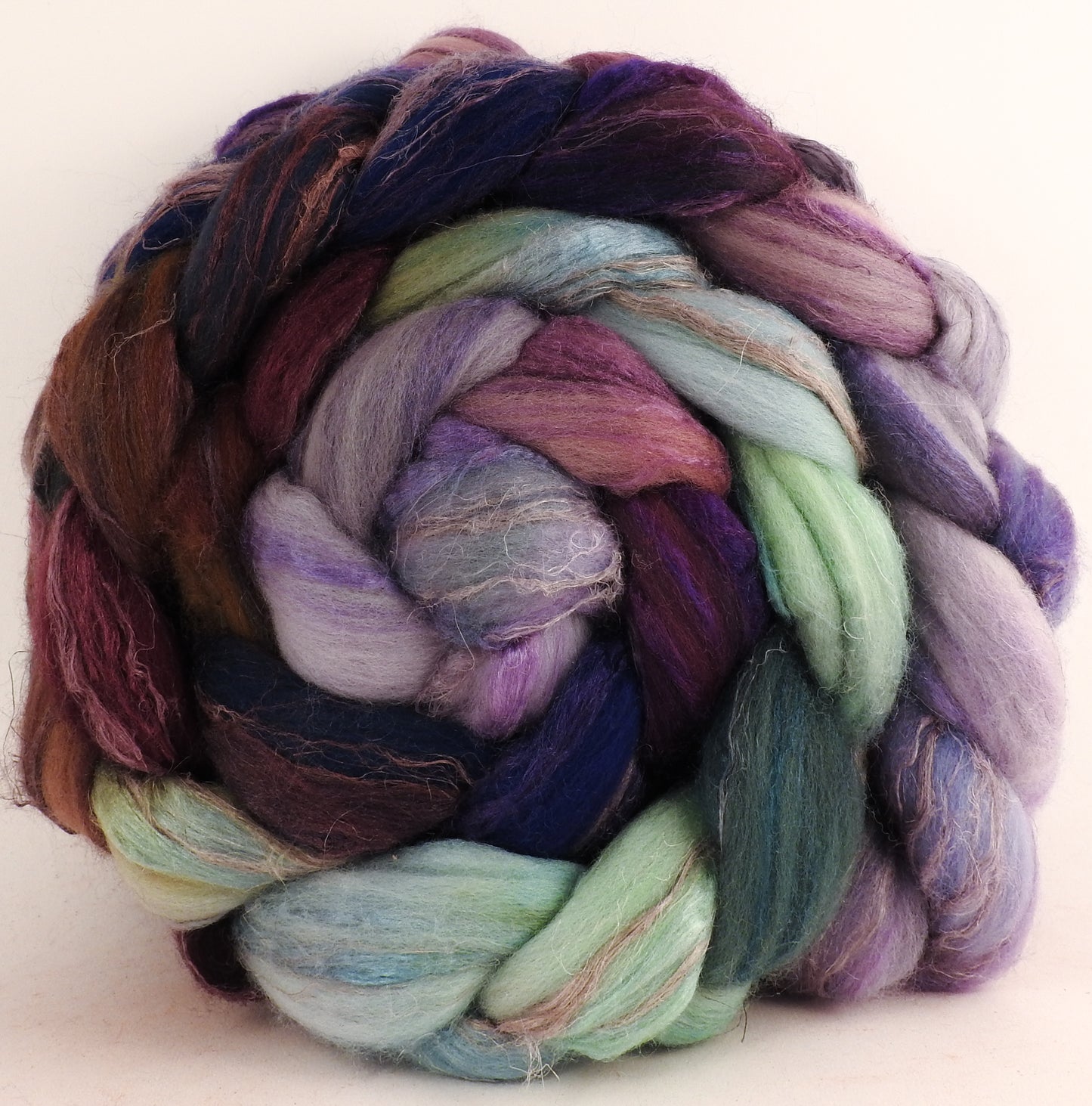 Merino/ Tussah Silk/ Natural Flax (50/25/25) - Verbena