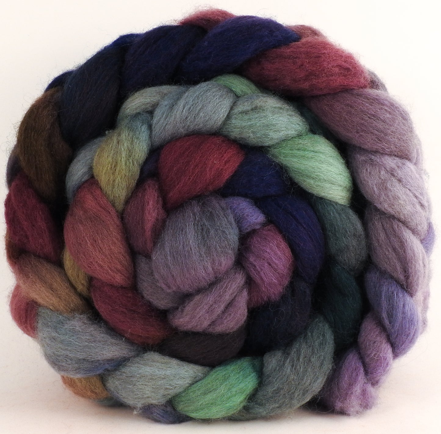 Mixed Bfl/tussah silk ( 85/15) -Verbena - (5.4 oz.)