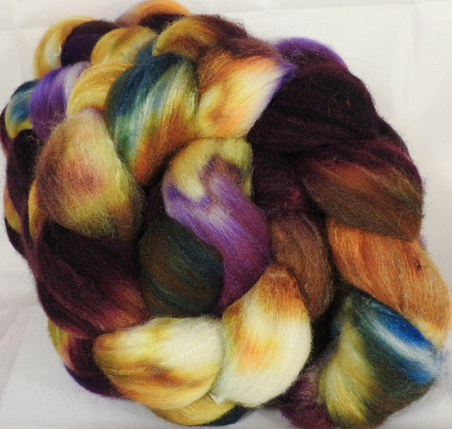 British Southdown/ tussah top (65/ 35) - Chivalry- 4.9 oz. - Inglenook Fibers