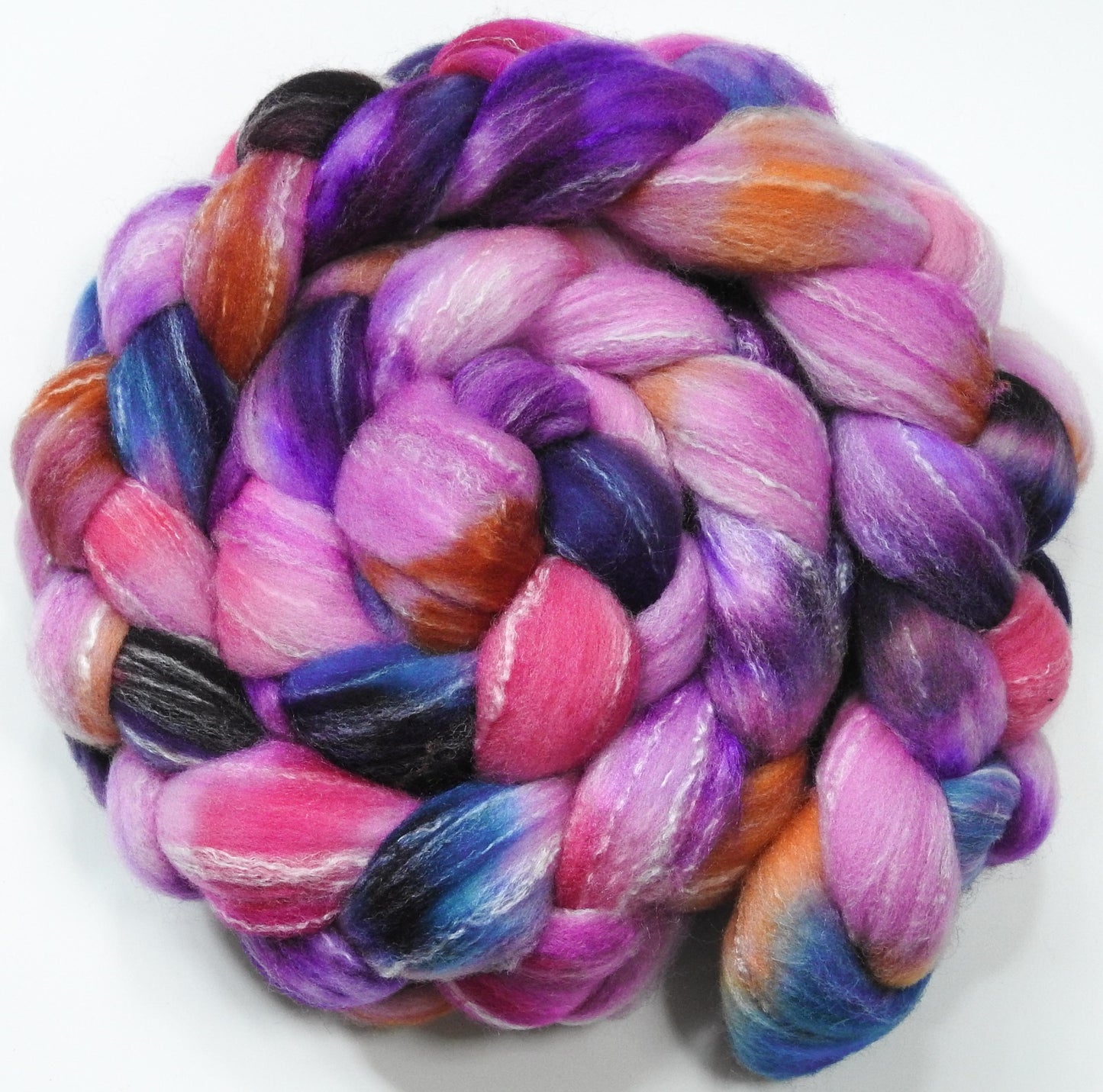 Petunia Redux (5.9 oz)- Targhee/silk/ bamboo (80/10/10)