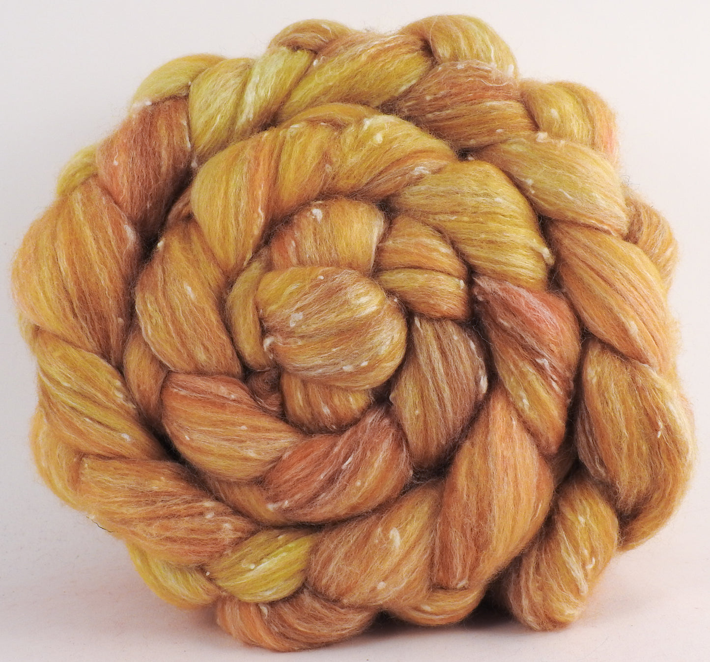 Merino/ Bamboo/ Tweed Blend (⅓ each) - Sunflower- (5.7 oz.)