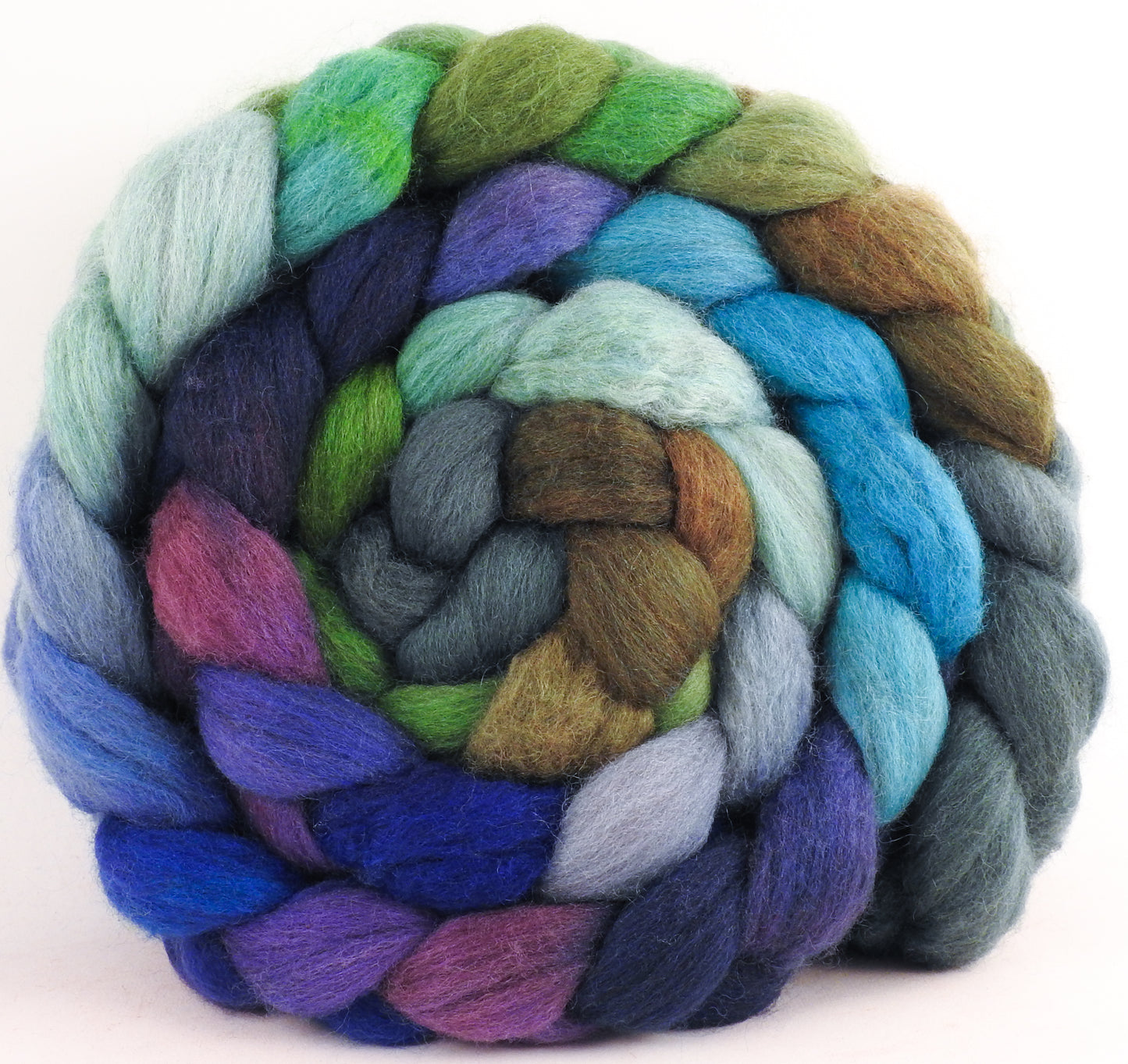 Mixed Bfl/tussah silk (85/15)-Water Pixie -(5.3 oz.)