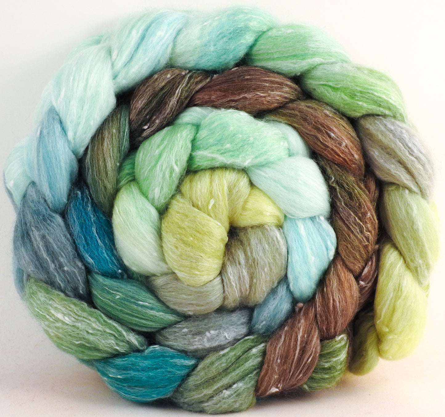 Merino/ Bamboo/ Tweed Blend (⅓ each) - Dryad- (5.7 oz.)