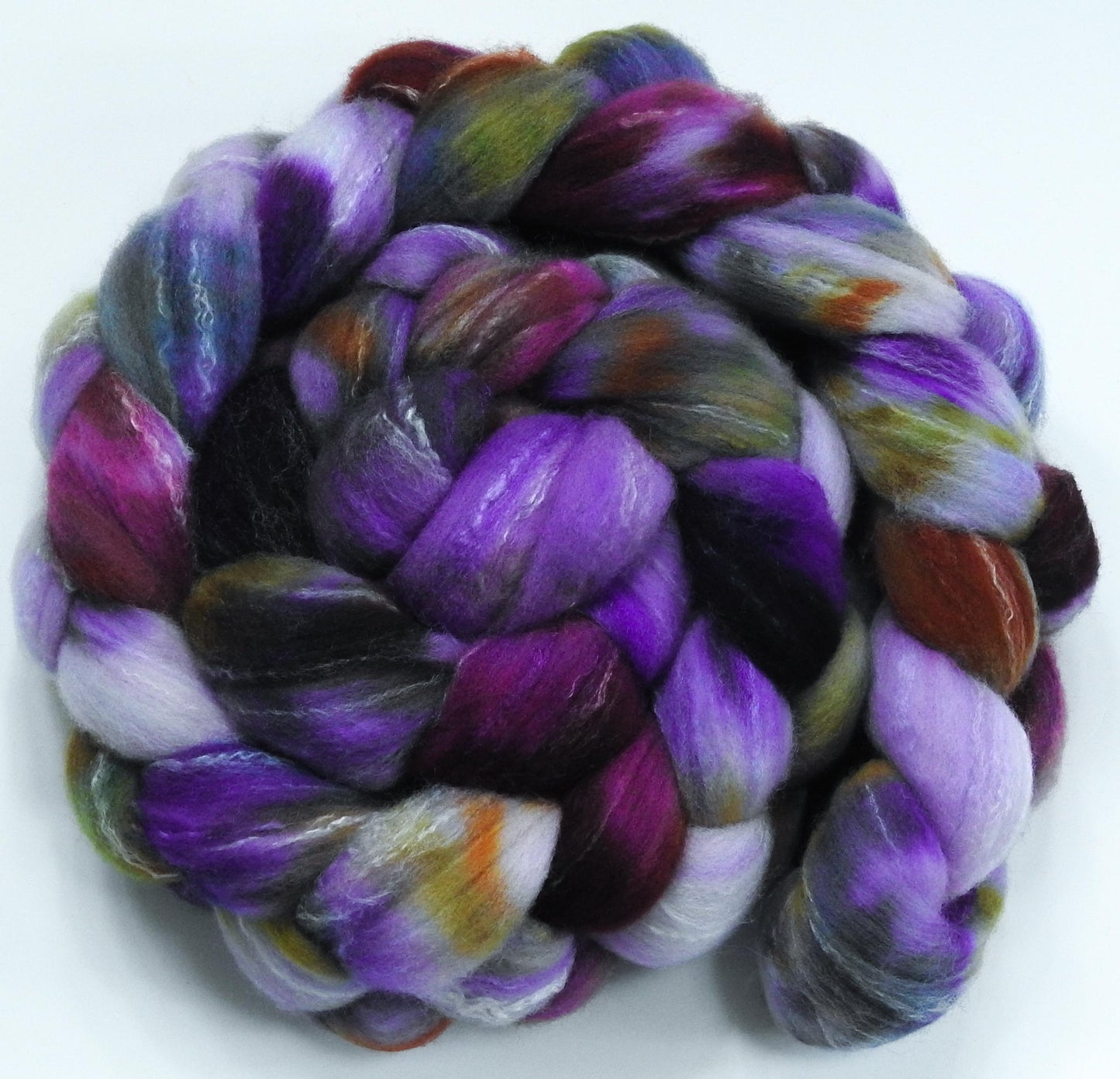 OOAK  -2 -(5.8 oz) - Targhee/silk/ bamboo (80/10/10)
