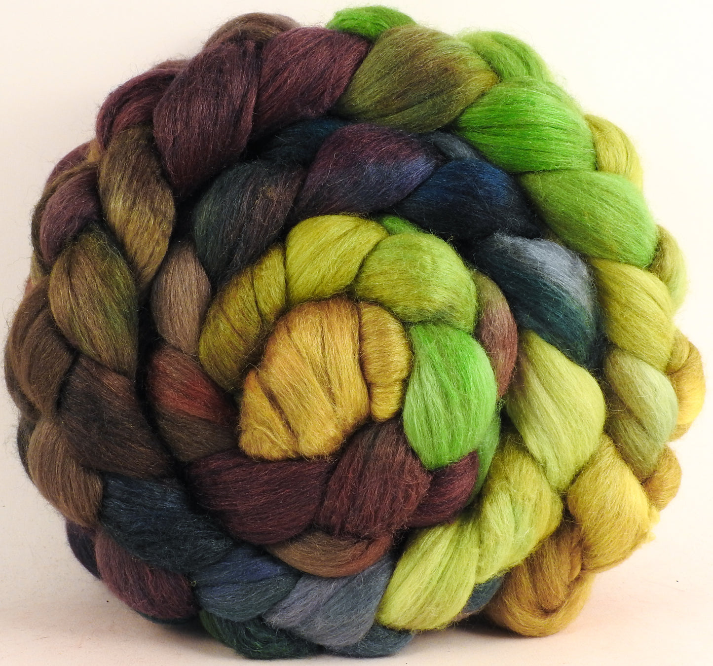 18.5 Micron Merino/ Tussah Silk (50/50) -Puddleglum -5.5 oz