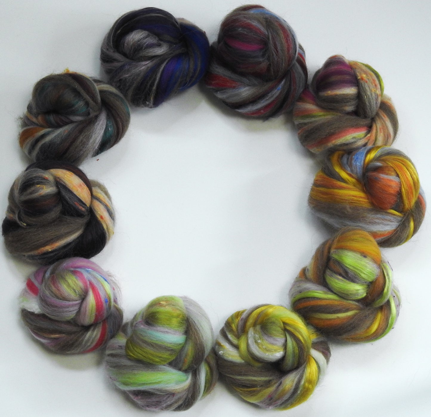 Pie Blends -Pecan - Merino/Manx/Tweed Blend/Mulberry silk  (40/25/25/10)