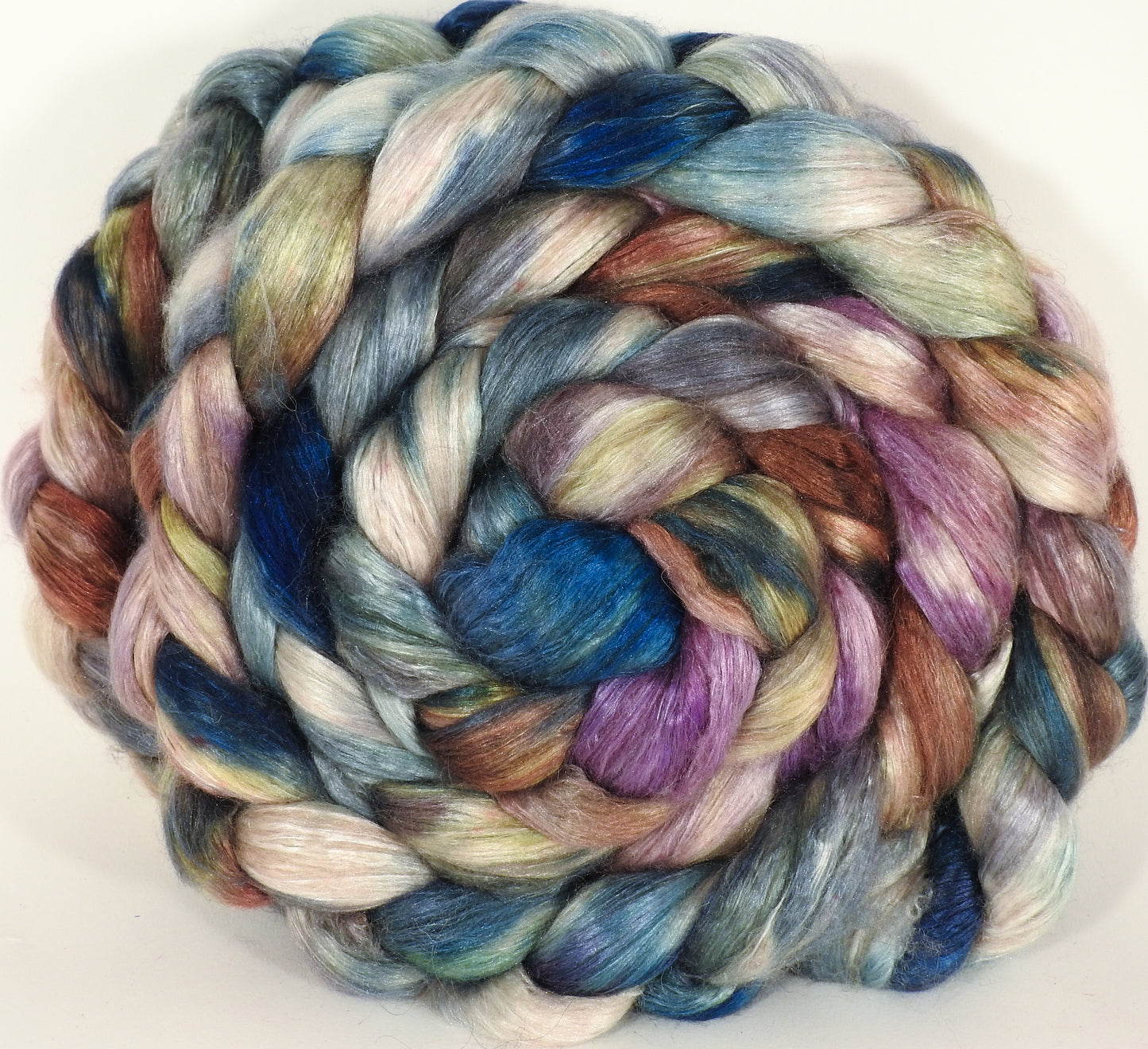 Baby camel/ tussah silk top ( 50/50) -Oysters - Inglenook Fibers