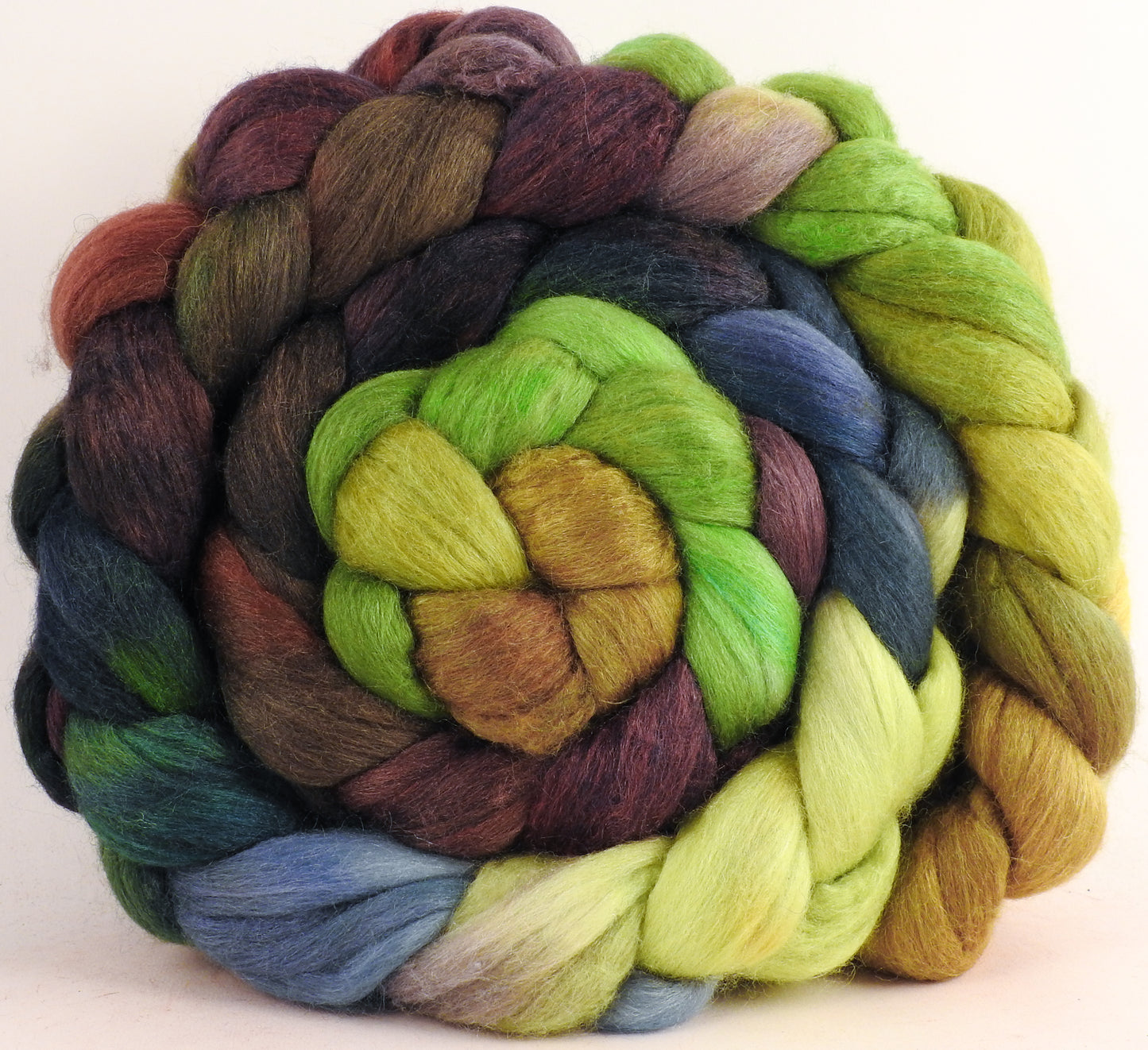 18.5 Micron Merino/ Tussah Silk (50/50) -Puddleglum -5.5 oz