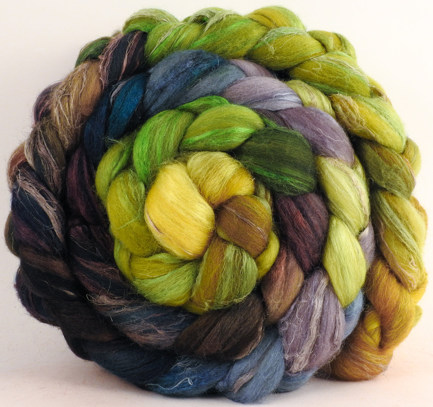 Merino/ Tussah Silk/ Natural Flax (50/25/25) -Puddleglum