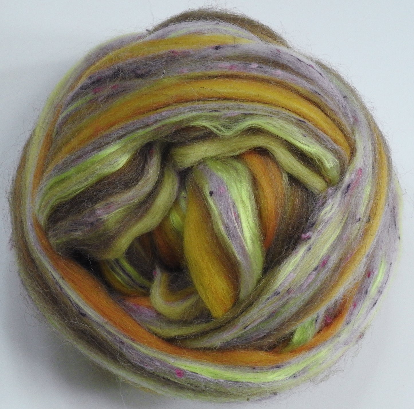 Pie Blends -Apple - Merino/Manx/Tweed Blend/Mulberry silk (40/25/25/10)