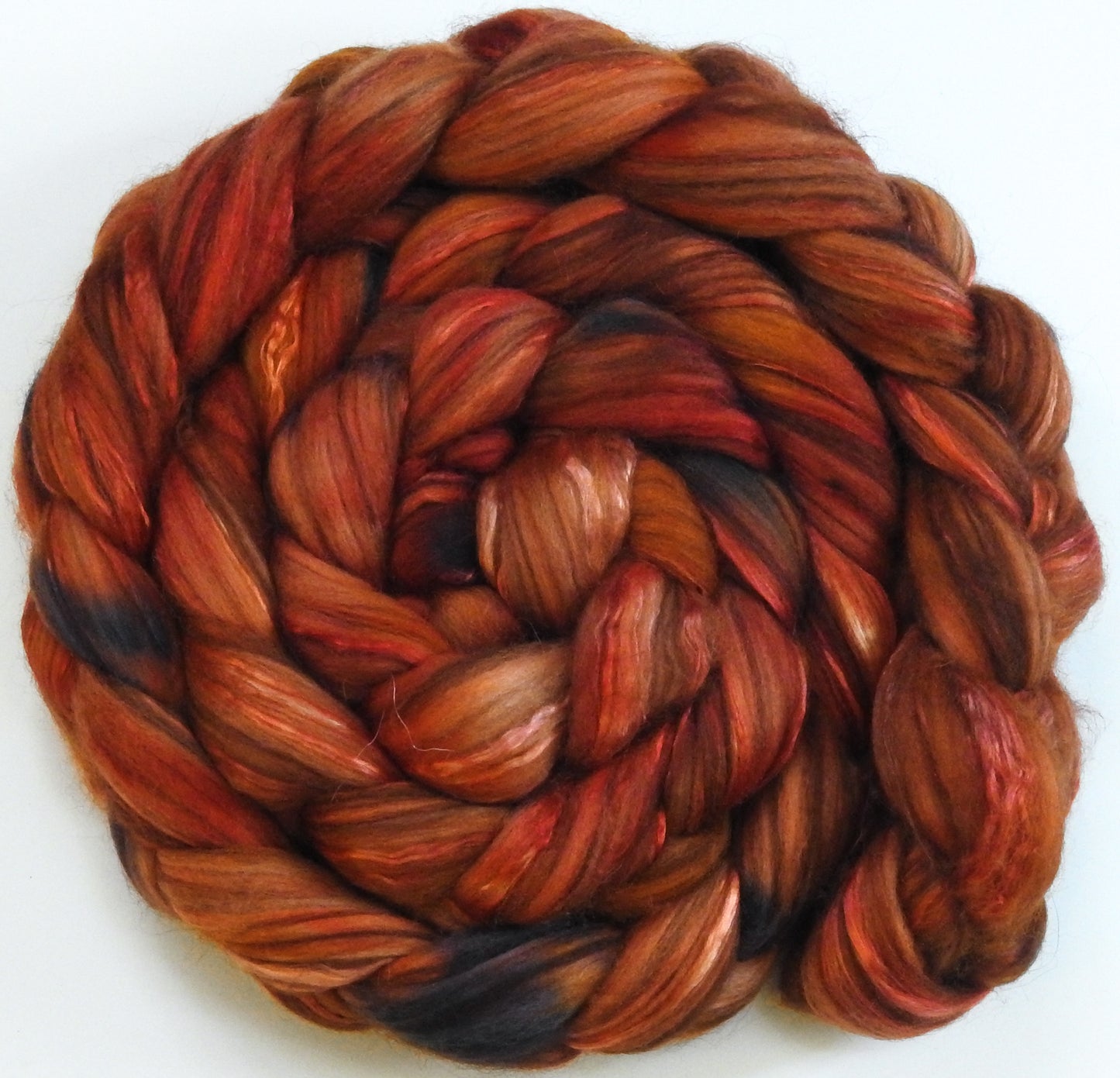 Goji Berry (6.5 oz)- 18.5 mic merino/ camel/ brown alpaca/ mulberry silk/ (40/20/20/20)