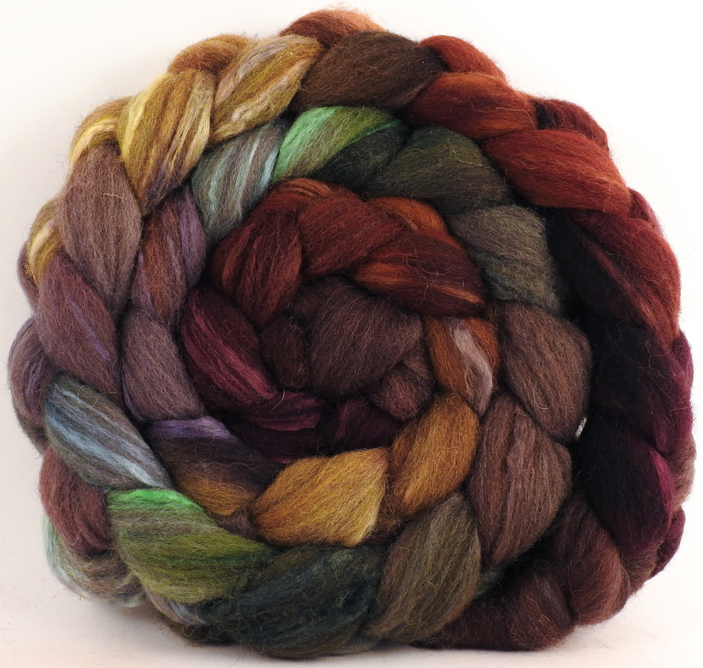 Grey Shetland/ Tussah Silk (70/30) - Trumpkin (5.6 oz)