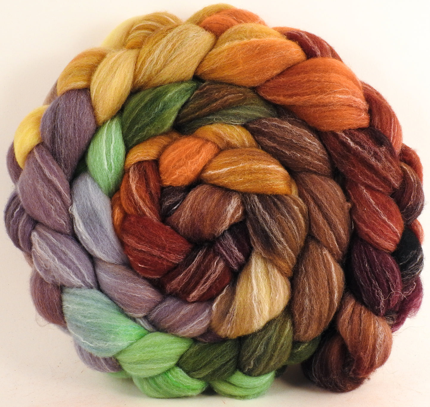 Targhee/silk/ bamboo (80/10/10) -Trumpkin -(5.5 oz.)