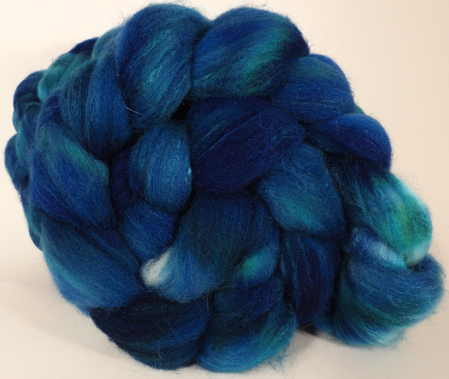 British Southdown/ tussah top (65/ 35) -Loch Ness - 5.55 oz. - Inglenook Fibers