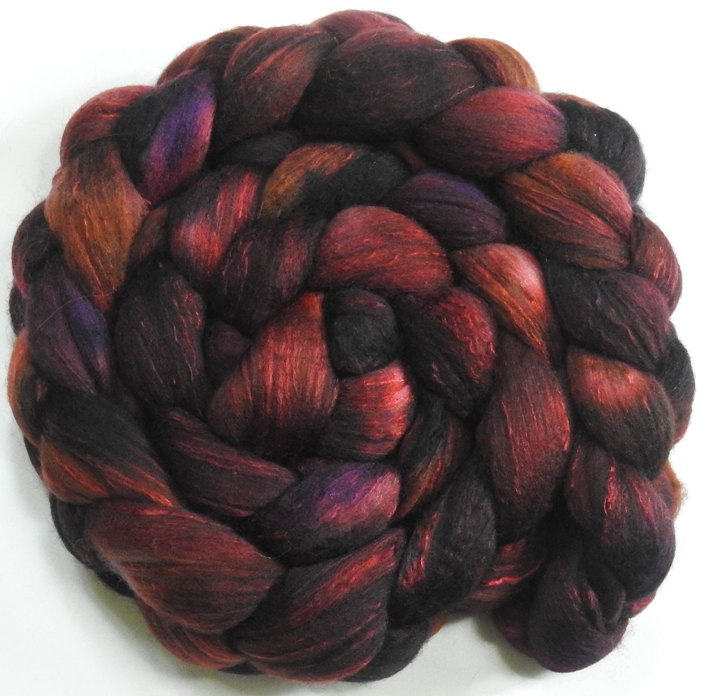 Padauk (6.2 oz) - Fusion Series - Organic Polwarth / Tussah silk (80/20)