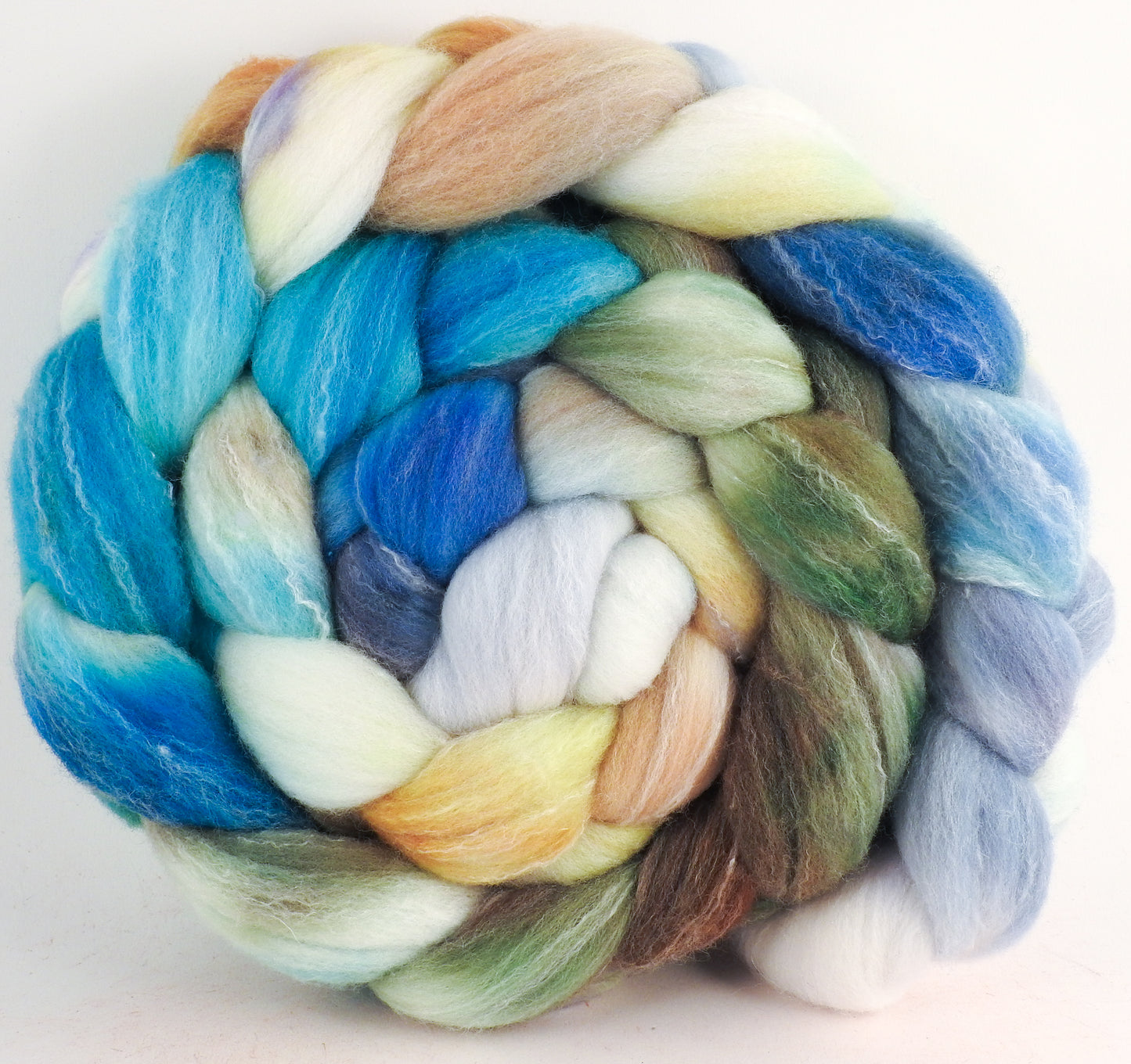 Targhee/silk/ bamboo (80/10/10) -Calm Sea -(5.3 oz.)
