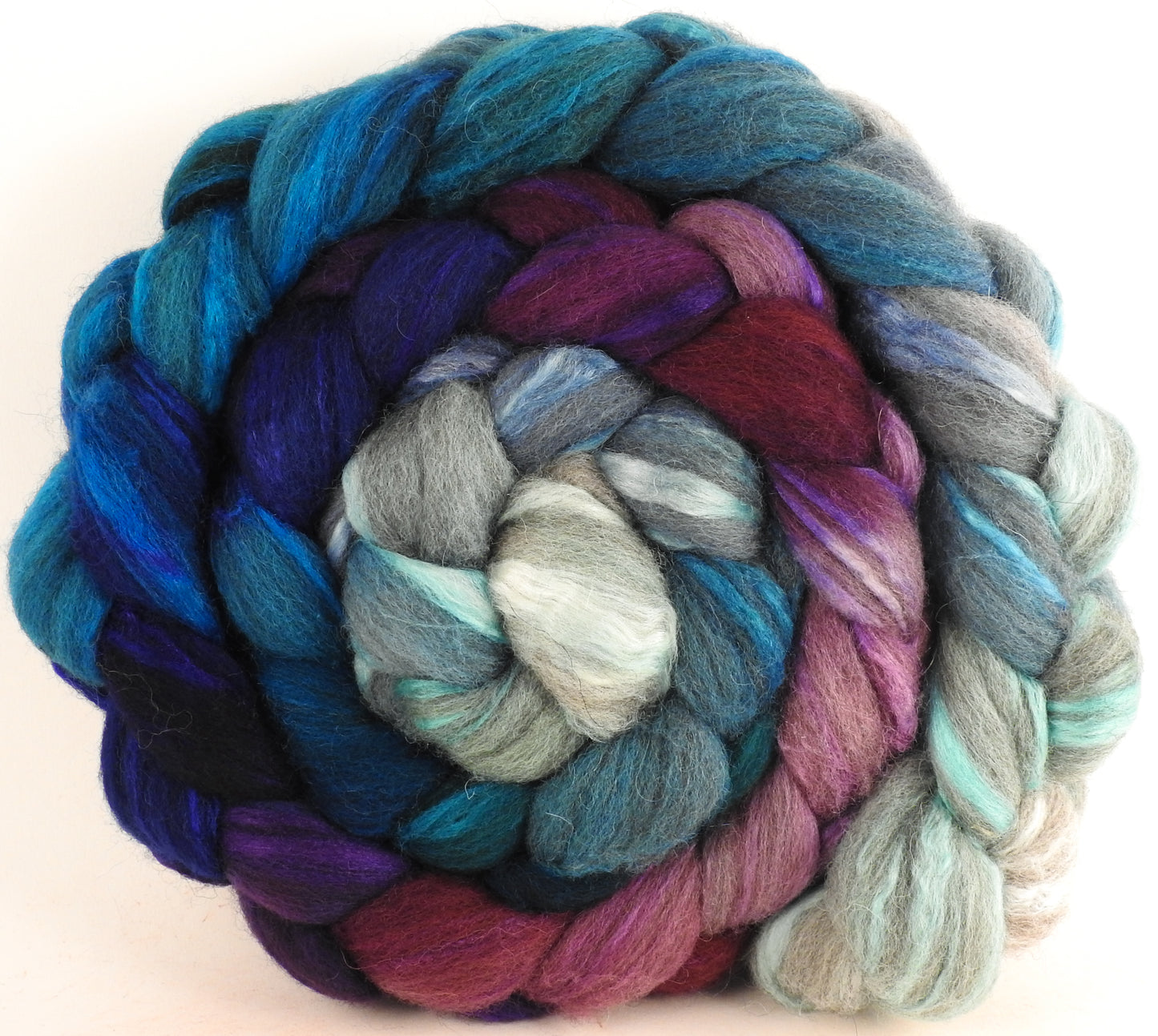 Grey Shetland/ Tussah Silk (70/30) - Dawn Treader - (5.7 oz)