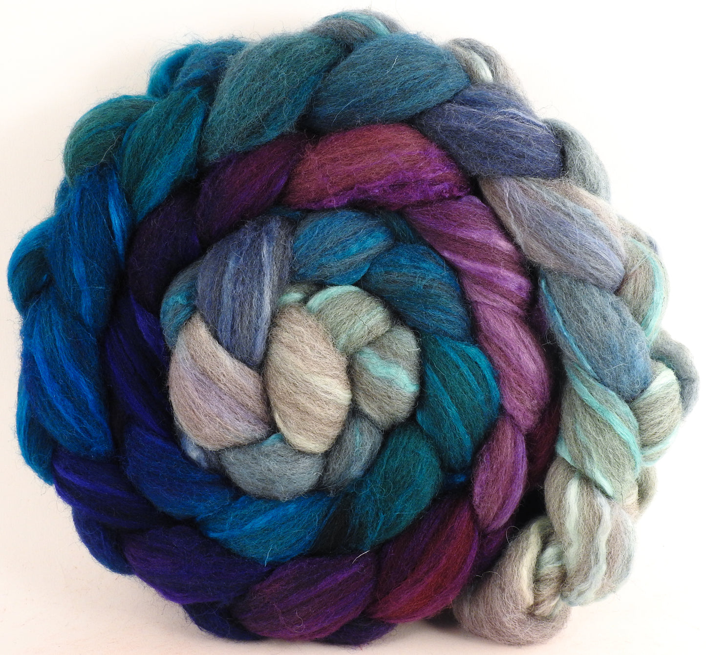 Grey Shetland/ Tussah Silk (70/30) - Dawn Treader - (5.7 oz)
