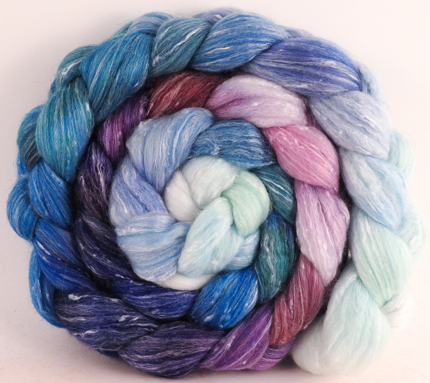 Merino/ Bamboo/ Tweed Blend (⅓ each) -Dawn Treader - (5.8 oz.)