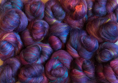 Sock Batts - Queen of Sheba - (4 oz.)