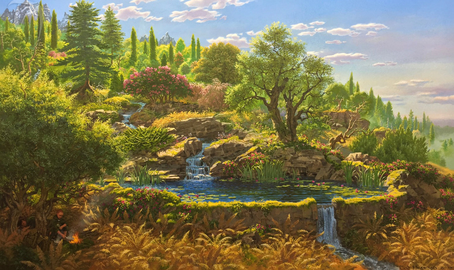 Fair Ithilien - Merino/Moorit Shetland/Sari silk/ Mulberry silk/ (40/25/25/10)