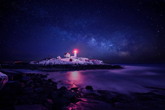 Batt in a Braid #35 -Night Light- Sw Merino (18.5 mic) /Merino (18.5 mic) / Tussah Silk (40/40/20) - Inglenook Fibers