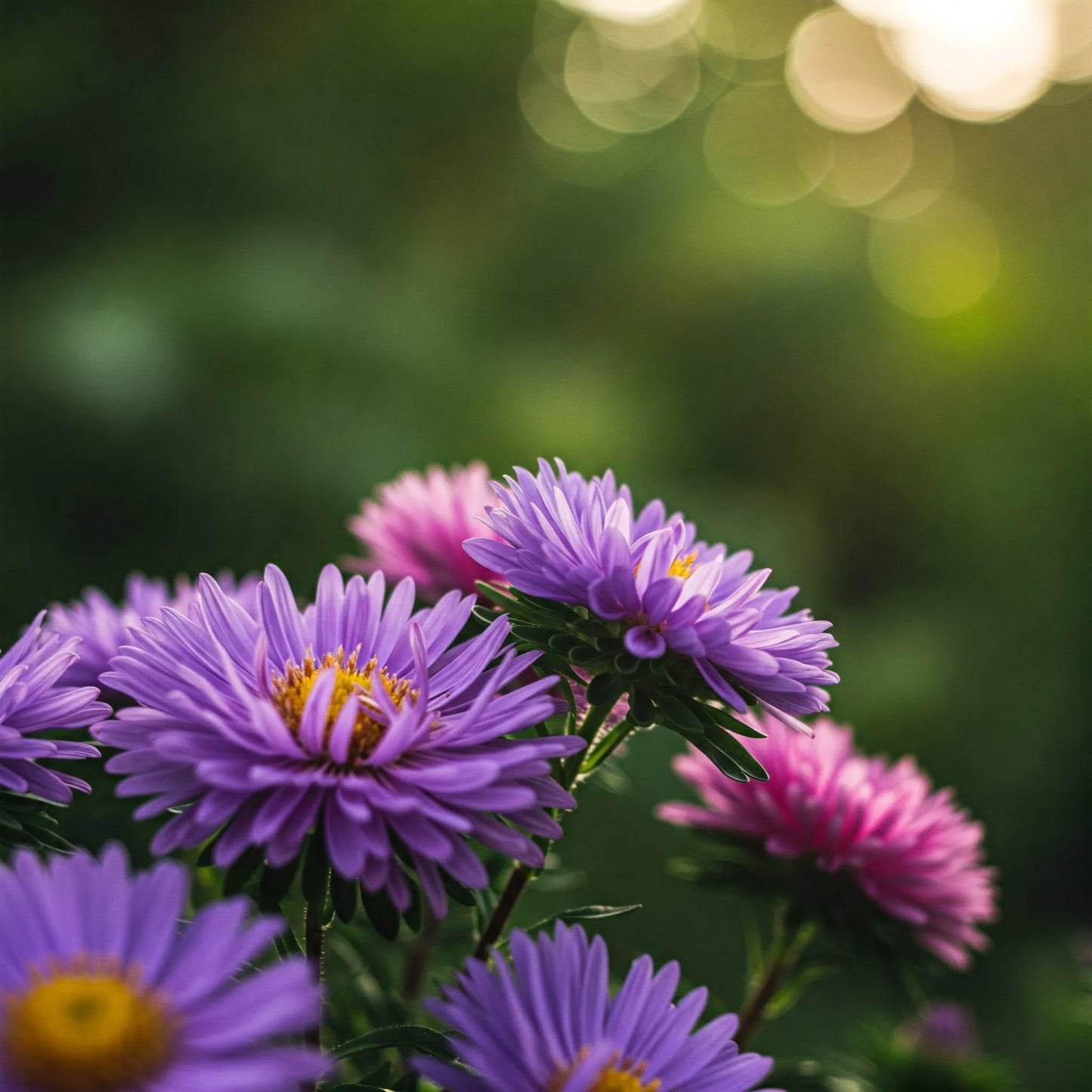 Asters (5.2 oz) - Pearl Haunui / Mulberry Silk (70/30)