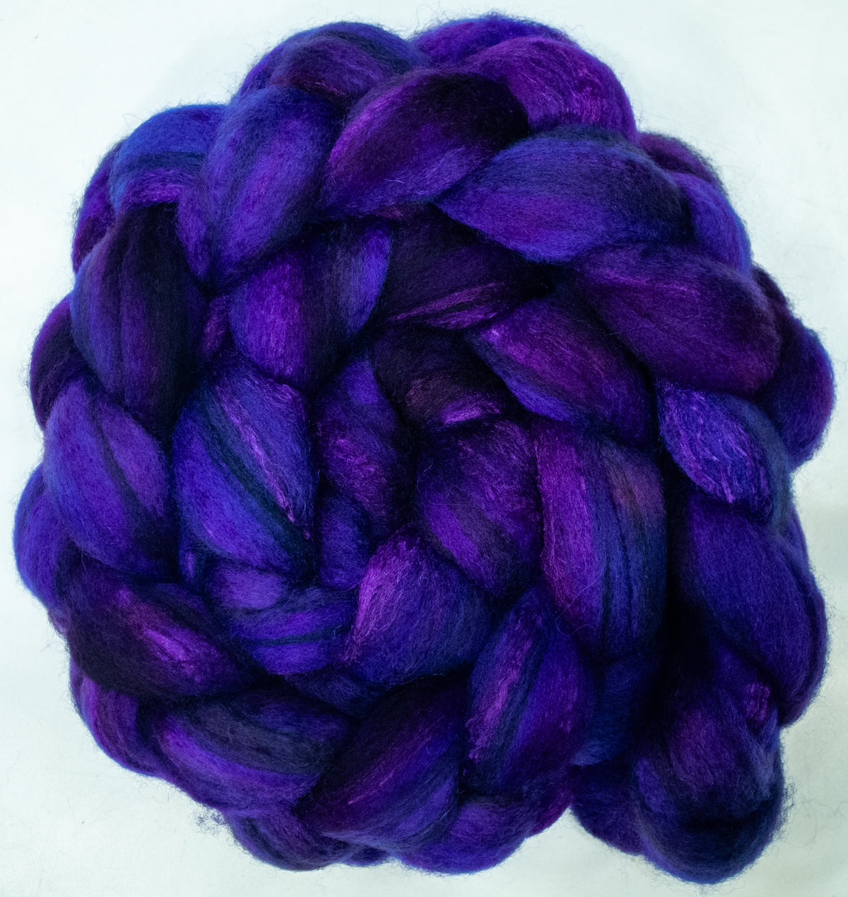 Ultraviolet (5.8 oz) - Mixed Bfl /tussah silk (85/15)