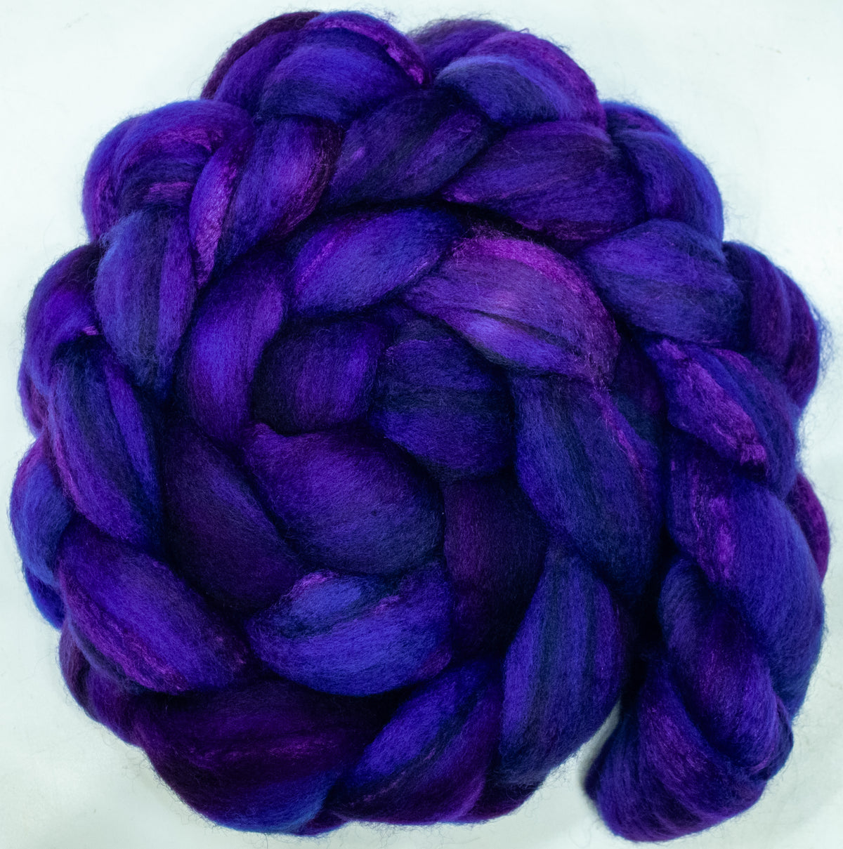 Ultraviolet (5.8 oz) - Mixed Bfl /tussah silk (85/15)