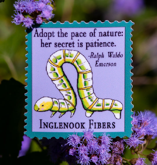Inchworm Sticker