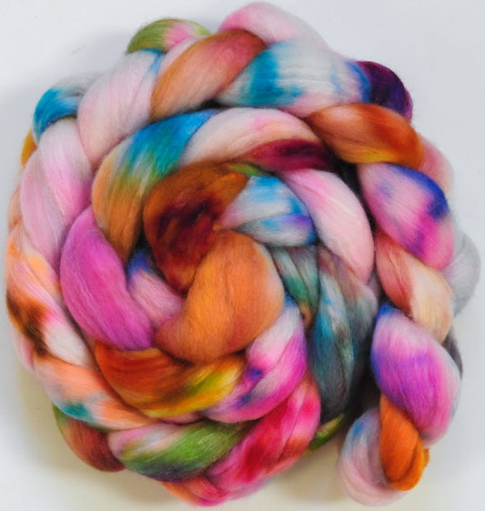 Not my Circus- Not my Monkeys!!  (5.9 oz) - Polwarth / Tussah silk (85/15)