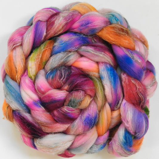 Not my Circus- Not my Monkeys!! (5.9 oz) - Merino/ Tussah Silk/ Natural Flax (50/25/25)