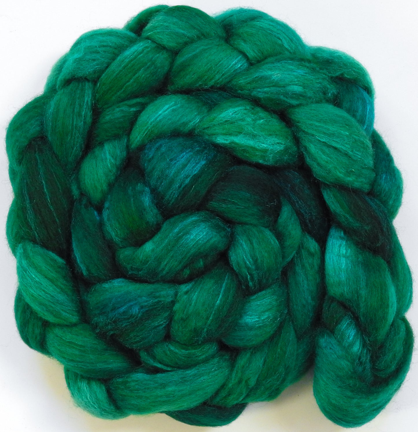 Shamrock (5.8 oz) - Mixed Bfl/tussah silk (85/15)