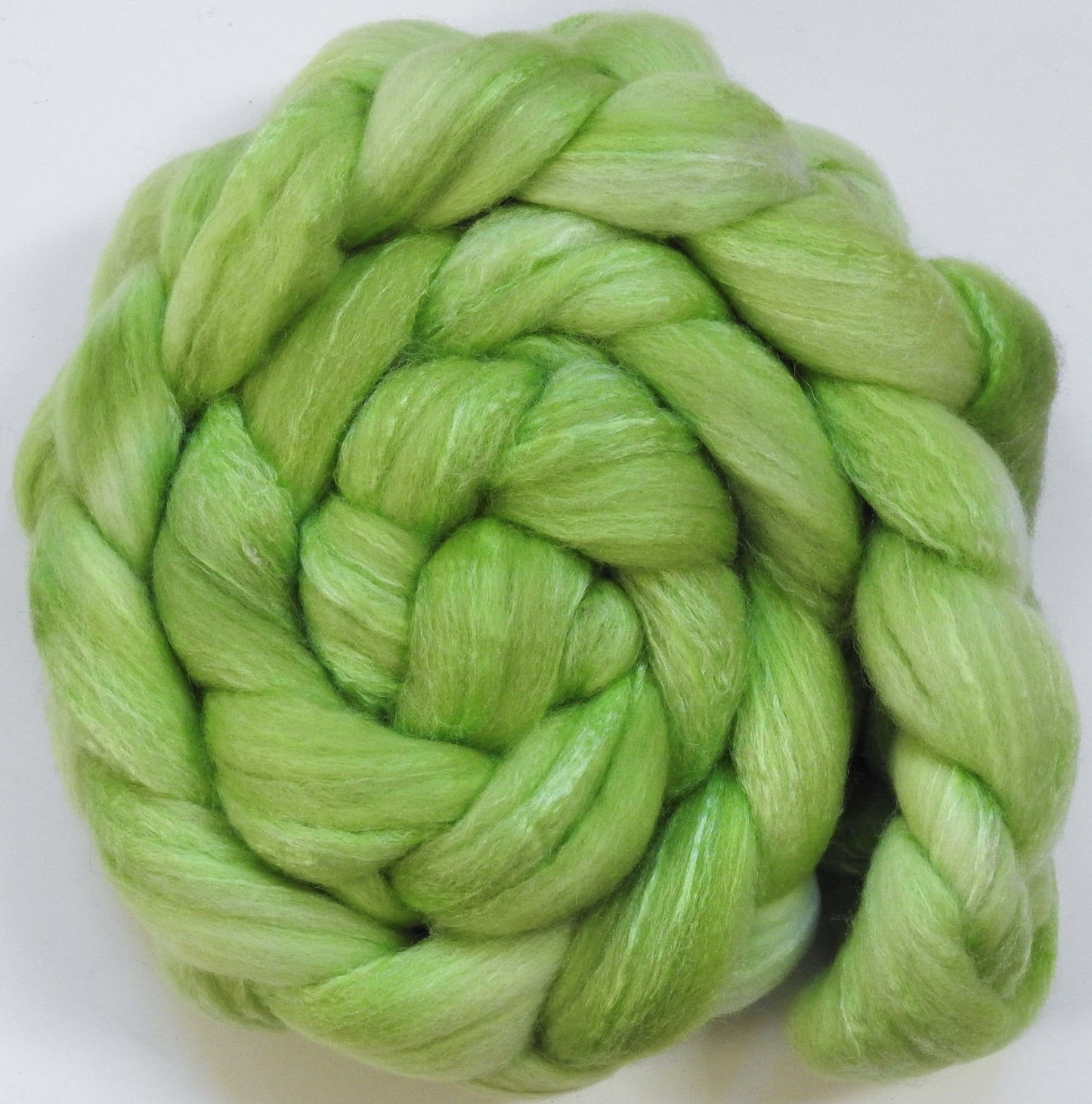 Cucumber (5.9 oz) - Polwarth / Tussah silk (85/15)