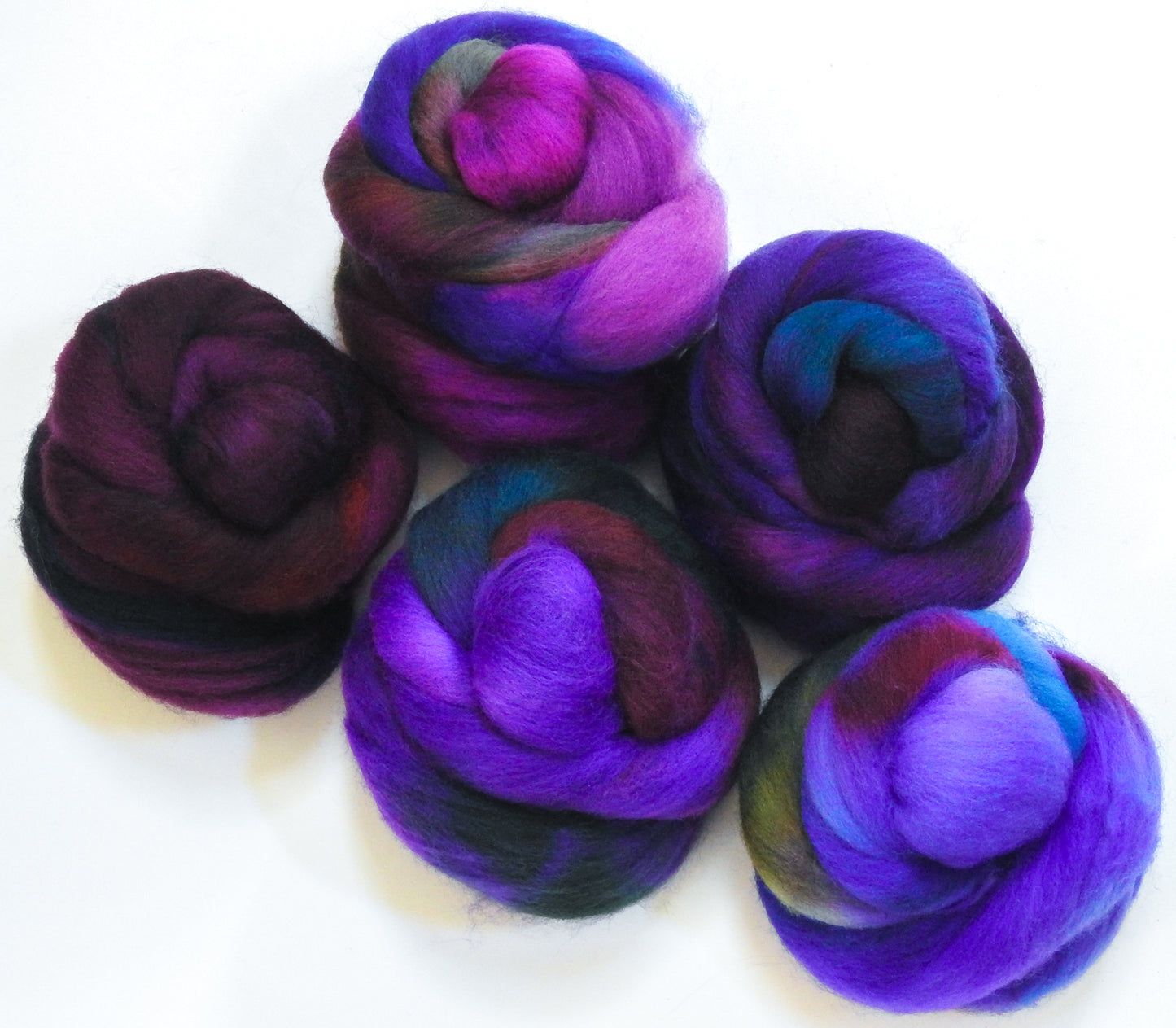 Pick Your Poison  - Gradient Braid Set -(7.2 oz).-Polwarth