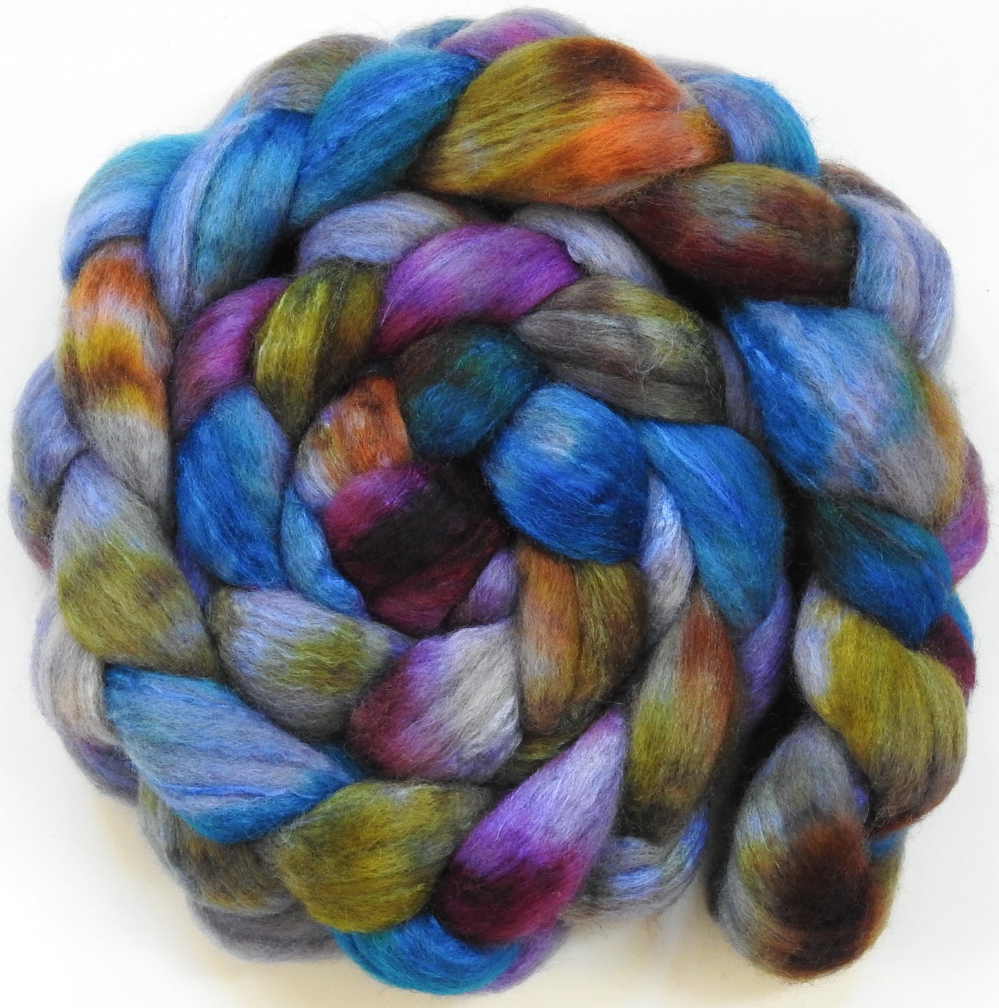 Spanish Bluebells - Mixed Bfl/tussah silk (85/15)