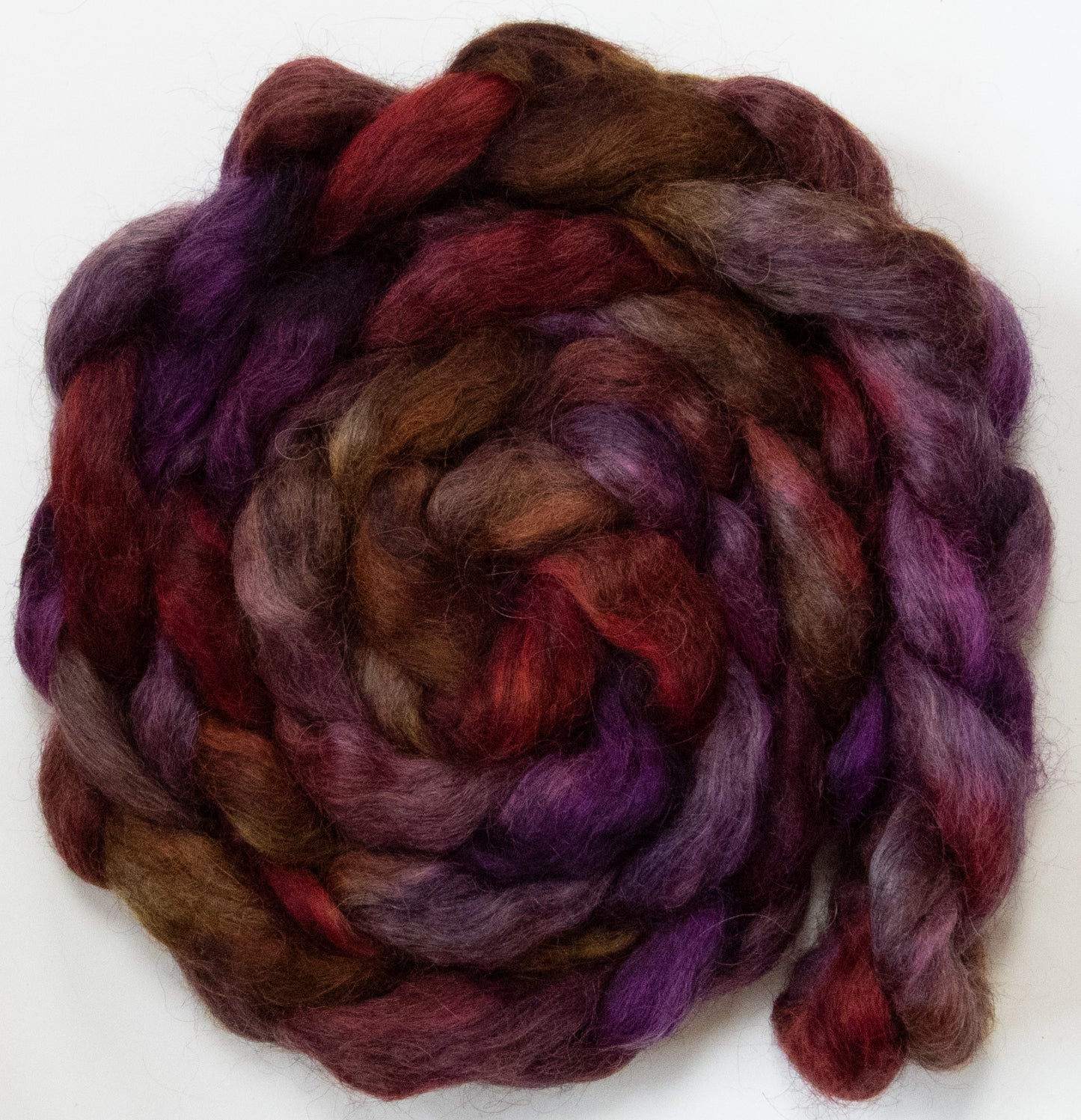 OOAK #2- (5.6 oz) Grey Gotland / Masham (65/35)