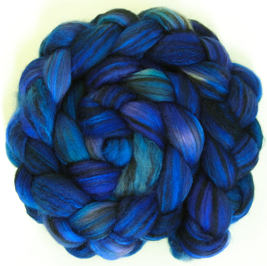 Original - 12 (5.2 oz) Batt in a Braid #64 (Cormo/ Grey Cashgora/ Tussah Silk (50/25/25)