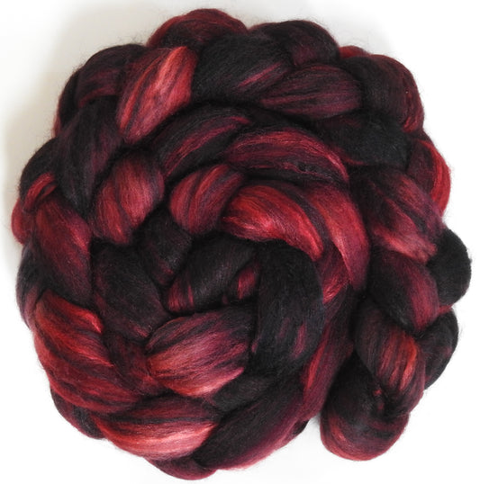 Original -8 (5.2 oz) Batt in a Braid #64 (Cormo/ Grey Cashgora/ Tussah Silk (50/25/25)